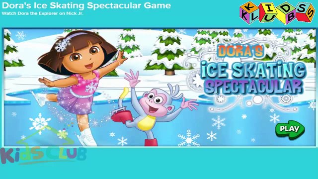 Doras Ice Skating Spectacular - Watch Dora the Explorer on Nick Jr. | Kids And Baby Gameplay