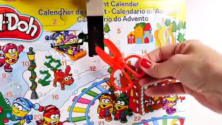 PLAY DOH Full 24 Day Advent Calendar Opening *** DCTC Playdough videos