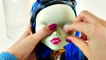 Gore-Geous Ghoul MONSTER HIGH Anti Styling Head Glows in the Dark Doll Lip Gloss 33 Hair Pieces DCT