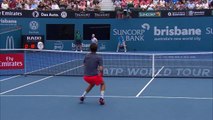 Dominic Thiem v Denis Kudla highlights (2R) | Brisbane International 2016