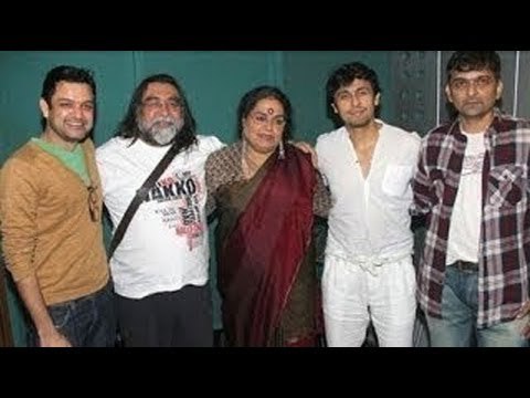 Usha Uthup, Sonu Nigam @ Gaurang Doshi's Anniversary Music Recording