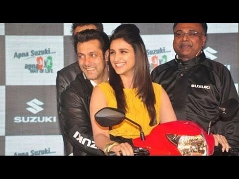 Salman Khan & Parineeti Chopra Launches Suzuki Bikes & Scooters
