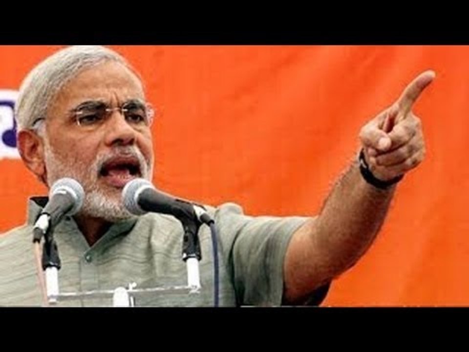 Narendra Modi's attacking Speech on Congress Party