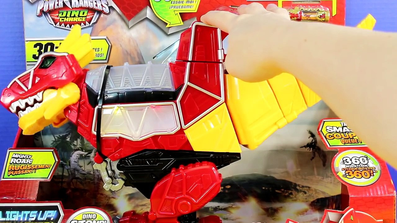 Power Rangers DIno Charge Rumble And Roar T Rex Zord Battles Imaginext Rita Repulsa & Gold