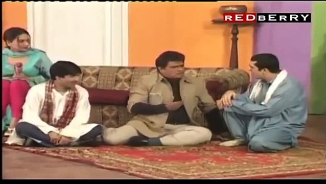 New Pakistani Stage Drama 2015: Zafri Khan , Nasir Chinyoti , Amanat Chan And Sajjan Abbas Performance On Stage