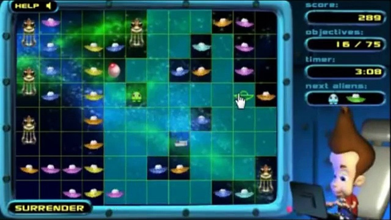 Jimmy Neutrons Nicktoon Blast Full episode English and español