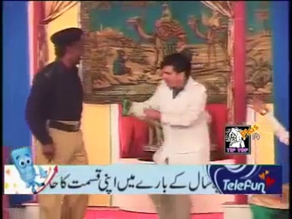 full comedy Amanat Chan best and Sajjan Abbas on fire Punjabi Stage Drama