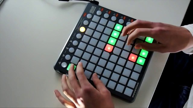 Пацан играет очень круто на лаунчпаде