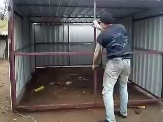 Подъемные ворота своими руками