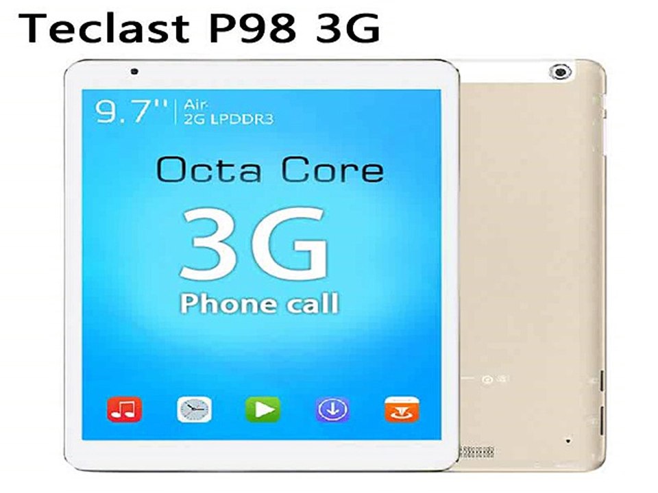 Original 9.7 inch Teclast P98 3G Octa Core MTK8392 Tablet PC Retina 2048x1536 Dual Camera 2GB/16GB GPS Phone Call Android 4.4-in Tablet PCs from Computer
