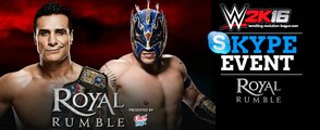 Alberto Del Rio Vs. Kalisto | United States Championship Match (Skype Event - Royal Rumble)