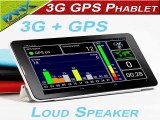 Free Shipping loud speaker 3G GPS Tablet Phone 7 inch Android 4.4 MTK6572 Dual Core Dual SIM Dual Camera  F729 Bluetooth Phablet-in Tablet PCs from Computer