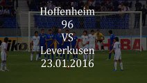 (1-1) Hoffenheim vs Bayer Leverkusen _ All Goals 23_01_2016