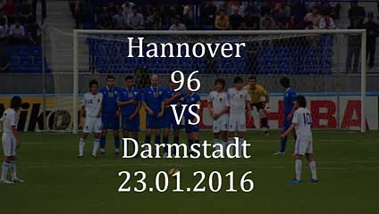 (1-2) Hannover 96 vs Darmstadt 98 _ All Goals 23_01_2016