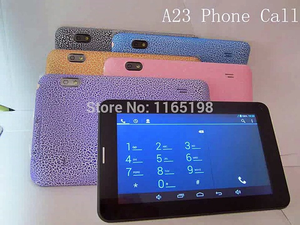 cheap Android4.2Tablet PC NEW Arrive!!!7 inch 2G Phone call AllWinner A23 with Flashlight Bluetooth WIFI Dual Core Dual cameras-in Tablet PCs from Computer