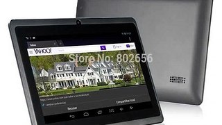 Cheapest 7 inch Quad Core Q88pro Allwinner A33 Dual Camera Android 4.4.2 512MB/8GB tablet pc Hot sell!free shipping!Big discount-in Tablet PCs from Computer