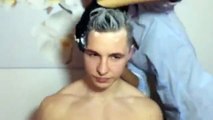 STEP BY STEP PLATINUM HAIRSTYLE FOR MEN    JUSTIN BIEBER HAIRSTYLE