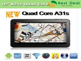 2015 New Hot Sale 10 inch Tablet PC Quad Core Allwinner A31s 1.5GHz Android 4.4.2 Dual Camera 1GB RAM 8/16GB ROM Bluetooth HDMI-in Tablet PCs from Computer