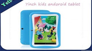 7 inch Android 5.1System Kids Children Tablet PC 512MB DDR3 8G ROM early education learning Touch Screen WIFI Dual Cameras Gift-in Tablet PCs from Computer