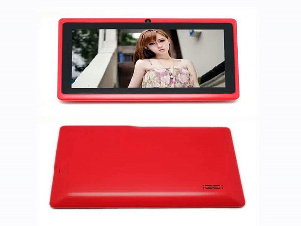 7 Inch Android4.4 Quad Core Tablets Pc WiFi Bluetooth Dual Camera  1GB 16GB-in Tablet PCs from Computer