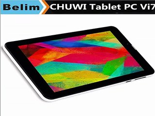 Télécharger la video: CHUWI VI7 7inch IPS 1024*600 Android 5.1 Tablet PC WIFI HD IPS Quad Core 1G+8GB 3G Phone Call with Dual Cameras-in Tablet PCs from Computer