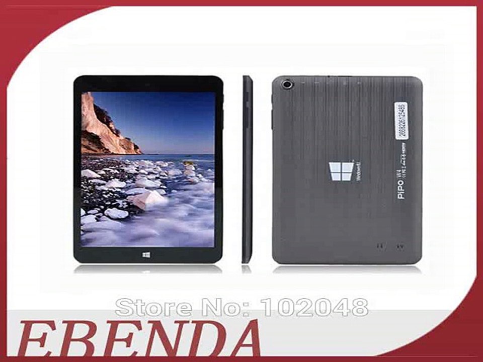 PIPO W4 Windows 8.1 Quad core Tablet PC 8 inch IPS Intel Z3735G 1280x800 1GB+16GB Dual Camera OTG Bluetooth-in Tablet PCs from Computer