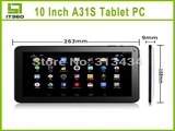 New 10 inch Android 4.4 Allwinner A31S Quad Core Tablet PC QuadCore with Bluetooth Capacitive Screen 8GB 16GB 32GB Rom-in Tablet PCs from Computer