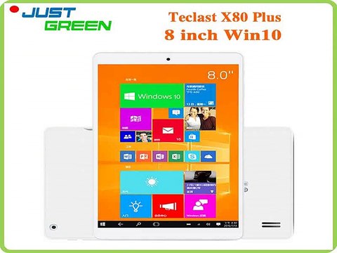 8 inch 1280x800 IPS Teclast X80 Plus Win10 Tablet PC In tel Cherry Trail T3 Z8300 Quad Core 2GB RAM 32GB ROM 2MP HDMI OTG WiDi-in Tablet PCs from Computer
