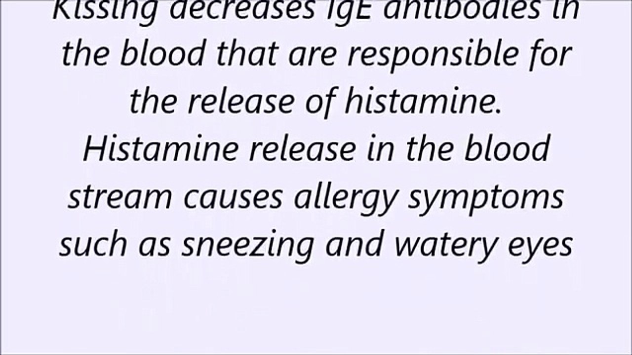 10 Heath benefits of kissing