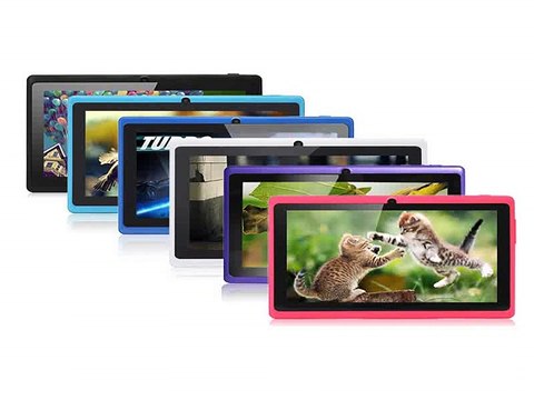 New Cheapest Quad Core 7inch Allwinner A33 Tablet pc Google Android 4.2 Tablet PCs 8GB Dual cameras WiFi Free Shipping-in Tablet PCs from Computer