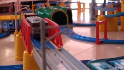 【プラレール走行動画】EF510の牽く貨物列車