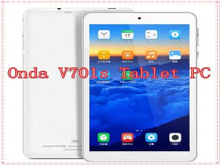 Télécharger la video: Onda V701s Tablet PC 7.0 Inch Andriod 4.2 Allwinner A31s Cortex A7 Quad Core 1.5GHz 1024*600 IPS 2160P 512MB RAM 8GB ROM HDMI-in Tablet PCs from Computer