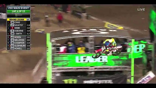 Monster Energy Supercross 2016 - Anaheim 2 - 250 Main Event
