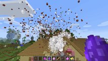 Minecraft: POWERFUL WEAPONS (ROCKET BOX, LIGHTNING BLOCK, SUPER BOW, & GROWING TNT!) Custom Command