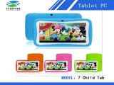 DHL free shipping 7 inch Qual Core Children Kids Tablet PC RK3126 Android 5.1 kids Games PC with dual camares 10pcs/lot-in Tablet PCs from Computer