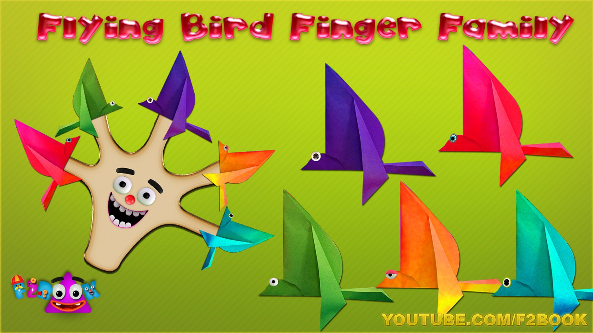 ⁣birds Cartoon Finger Family Kids Songs Nursery Rhymes Cartoons Rhymes for Children