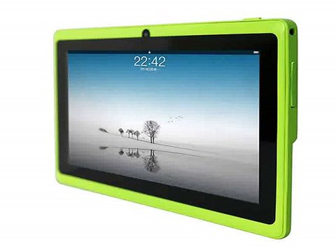 Q88 7 inch Android Allwinner A33 Capacitive Screen Quad Core 512MB+4GB, Dual Camera, External 3G Tablet PC free shipping-in Tablet PCs from Computer