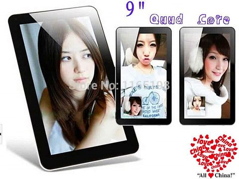 tablet pc 9 inch Action 7029 Android 4.4 tablet pc HDMI Quad core tablet dual camera 3500mAh 512MB/8GB wifi G Sensor1024*600-in Tablet PCs from Computer