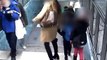 Un pickpocket frappe une mère et lui crache à la figure devant ses enfants