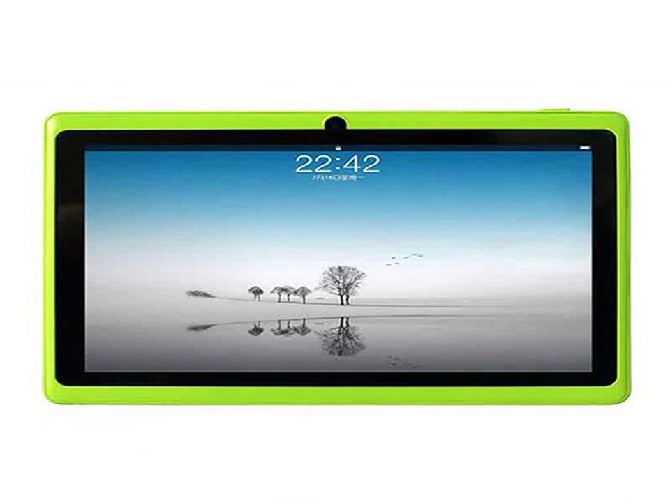 Q88 7 inch Q88 Dual Core Tablet PC Capacitive Screen Android 4.4 Tablet Dual camera Allwinner A23 Six Colors-in Tablet PCs from Computer