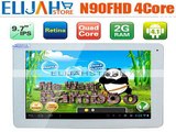 In Stock! Original Vido N90FHD 9.7'-'- Retina IPS Screen RK3188 Quad Core Tablet PC Android4.1 2G/16G Camera Bluetooth HDMI-in Tablet PCs from Computer