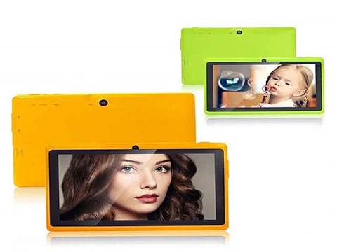 JYJ 7 Inch Android Google Tablet PCs 4.2.2 8GB 512MB DDR3 A23 Dual Core Camera Capacitive Screen 1.5GHz, CN USA UK warehouse-in Tablet PCs from Computer