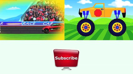 Monster Truck Vs Sports Car | Kids Video | Kids Toy Race