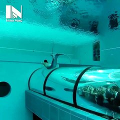 Akvaryumda Muhteşem Deniz Kızı Dansı