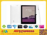 Free Shipping 7 inch TABLET PC Q88 Dual Core Android 4.2 Dual Camera 512MB/8GB WiFI External 3G,10pcs/lot DHL Free Shipping-in Tablet PCs from Computer