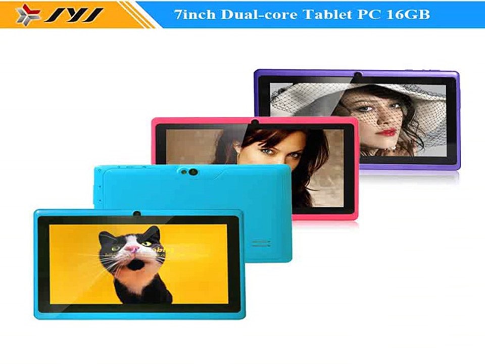 7inch Allwinner Dual Core Android 4.2 Tablet PCs 16GB Dual cameras with flashlight WiFi 1.5GHz-in Tablet PCs from Computer