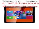 10.1  IPS 1920x1200 Chuwi V10HD 3G Windows 8.1 Tablet PC Intel Z3735F Quad Core 2GB RAM 32GB/64GB ROM Bluetooth 5.0MP Camera-in Tablet PCs from Computer