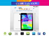 Cube Talk 8X Talk8X MTK8392 Octa Core Android 4.4 Tablet PC 8 inch 3G phone call 1280X800 IPS Dual Camera-in Tablet PCs from Computer