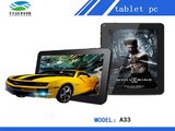 Free shipping 10 inch Android 4.4 Tablet AllWinner A33 Quad core Tablet 1G RAM 8GB/16GB Dual Cameras 1.3HZ-in Tablet PCs from Computer