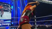 Becky Lynch against. Alicia Fox at SmackDown, Jan. 21, 2016